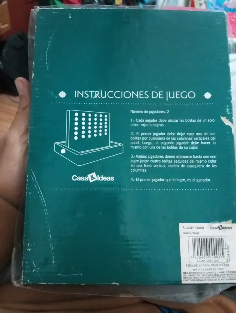 Juego Cuatro Gana Madera Casa&Ideas - ¡NUEVO! - 2