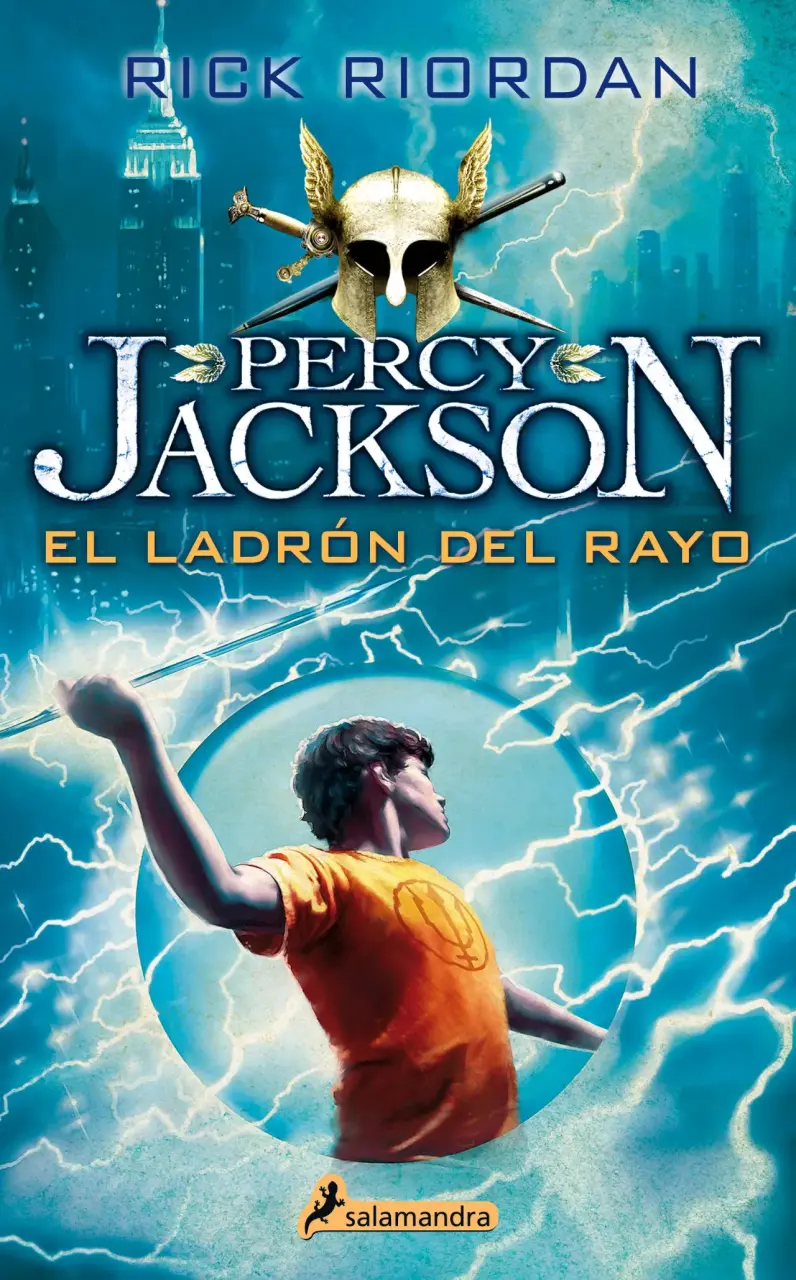 Libro 'Percy Jackson: El ladrón del rayo' - 1