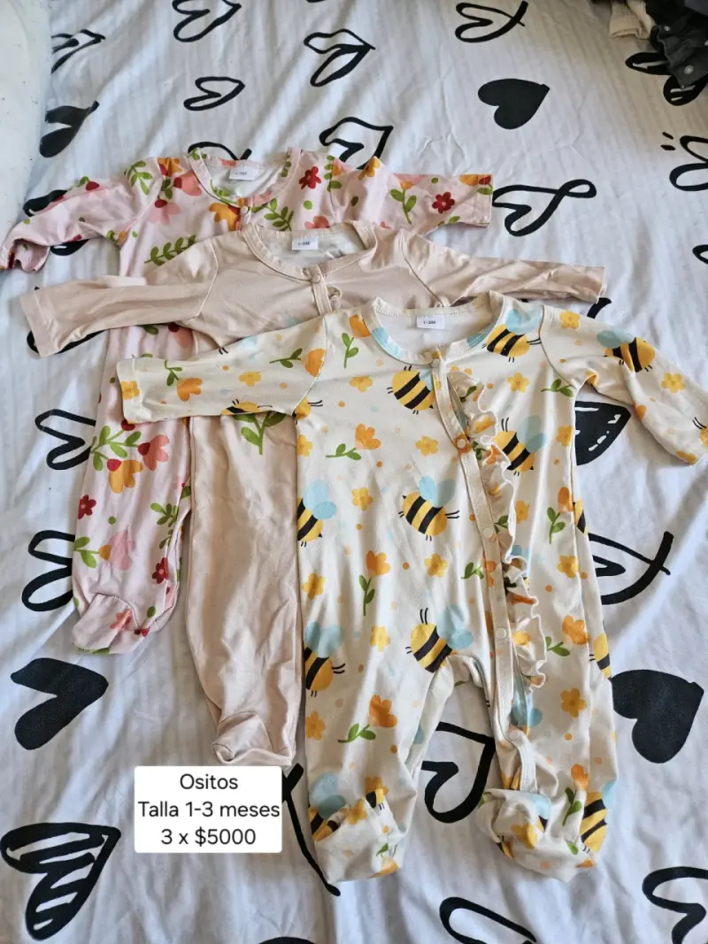 Conjuntos de ropa para bebé 1-3 meses