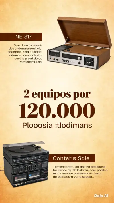 Sistema estéreo NEC NS 647E - miniatura 4