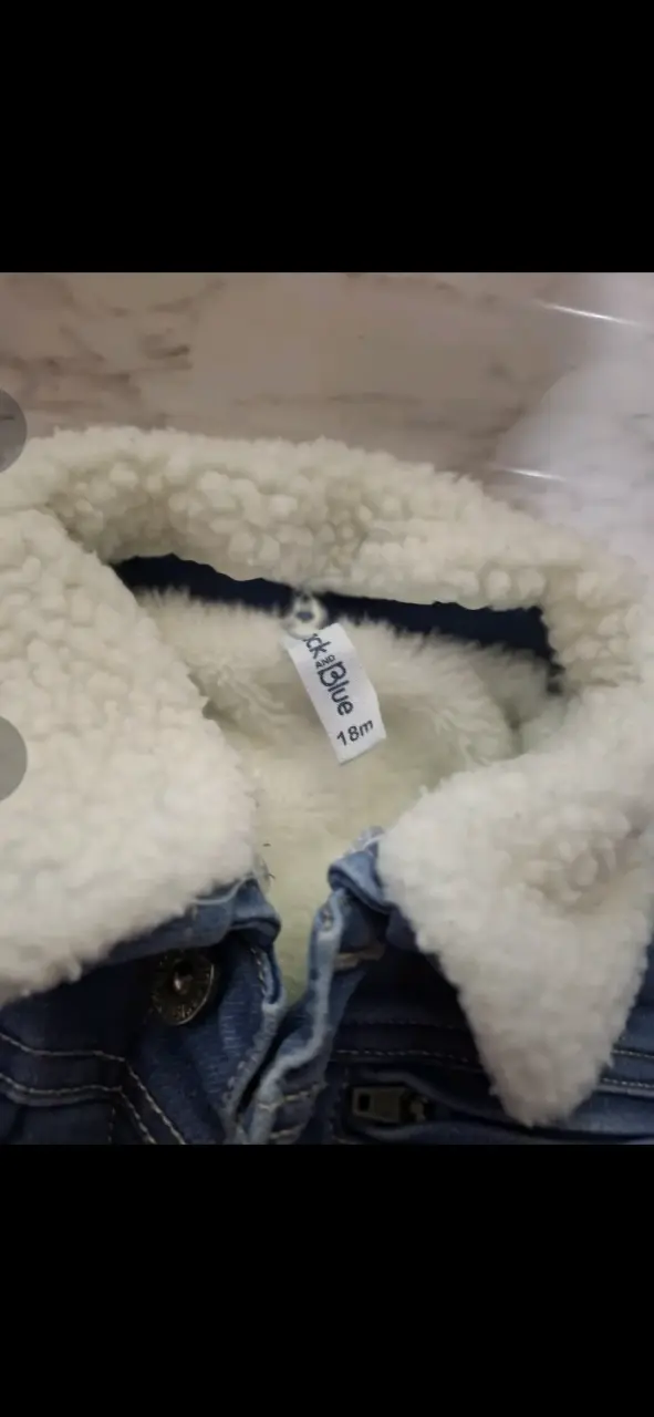 Chaqueta de mezclilla con piel - 2