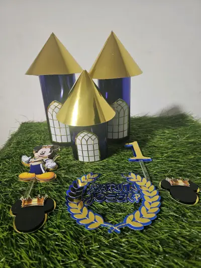 Decoración cumpleaños temática Kuromi - miniatura 2