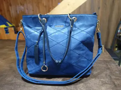 Cartera azul Amphora - miniatura 1