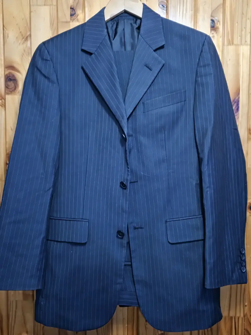 Camisa azul de vestir nueva - 6