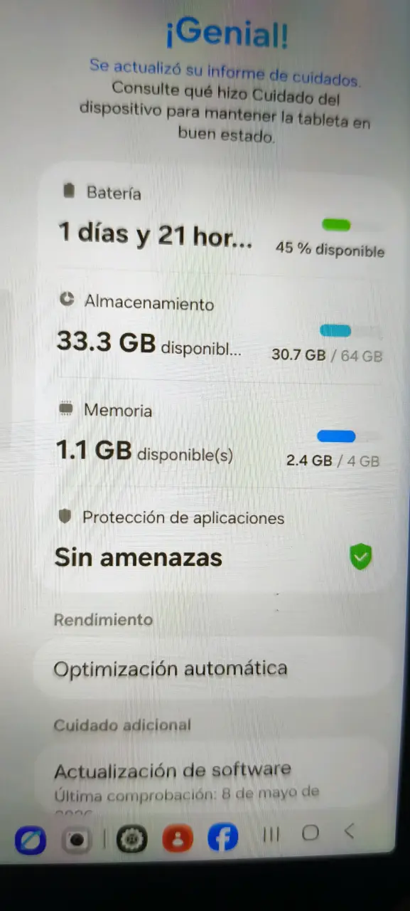 Tablet Samsung con aplicaciones - 5