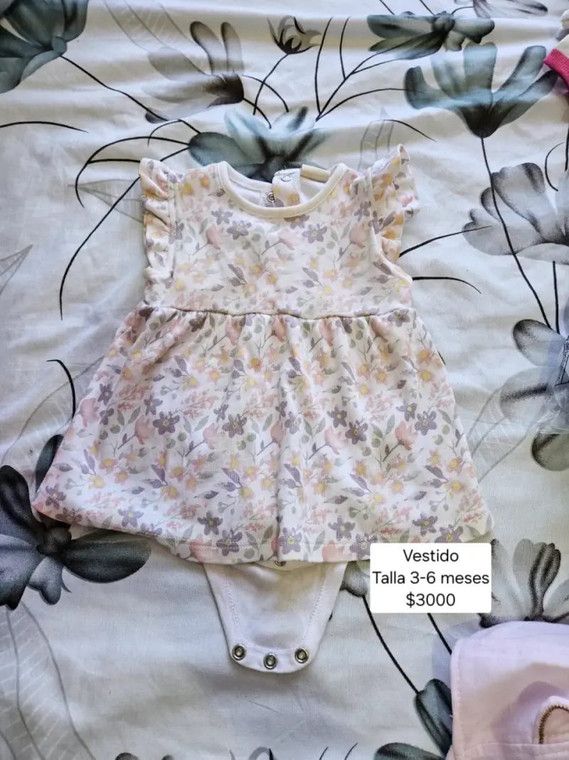 Vestido bebé con flores