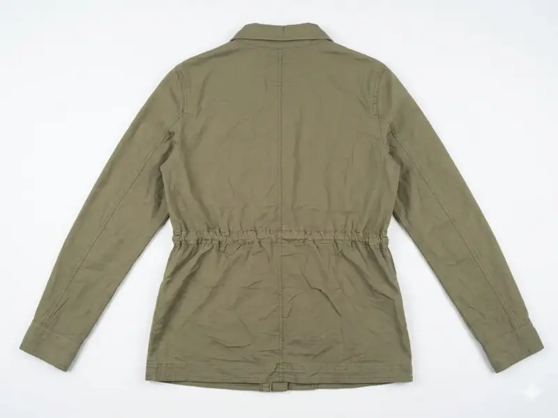 Chaqueta verde militar con bolsillos - 2