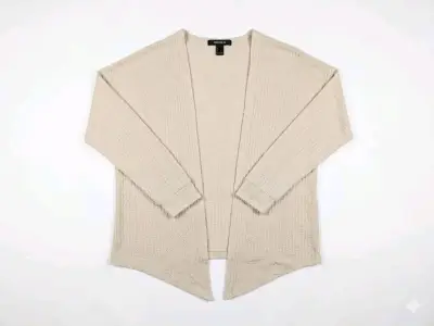 Cárdigan abierto beige - miniatura 1