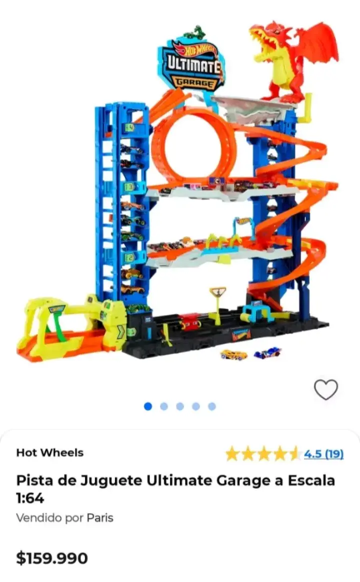Pista Hot Wheels Ultimate Garage - 1
