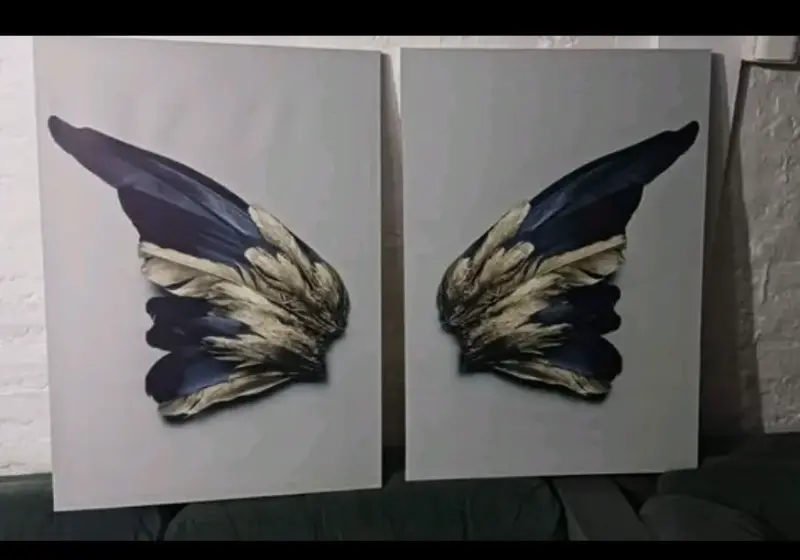 Cuadro decorativo de alas - 2
