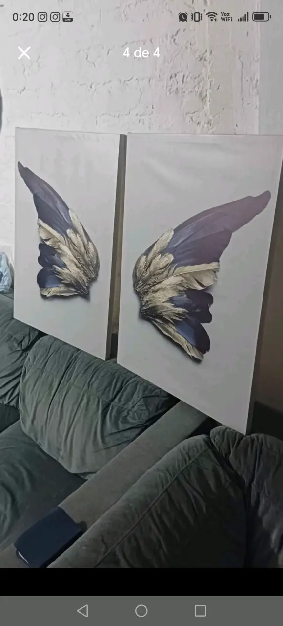 Cuadro decorativo de alas - 3