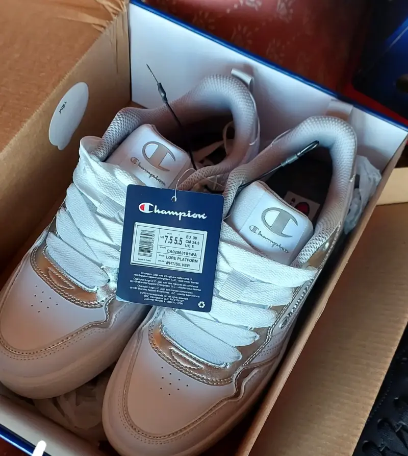 Zapatillas blancas Champion nuevas, Mujer - 2