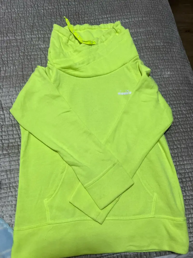 Polerón verde neón Diadora - 3