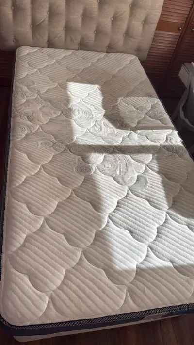 Cama nido 1/2 (2 camas) + respaldo capitoné + prot - miniatura 2