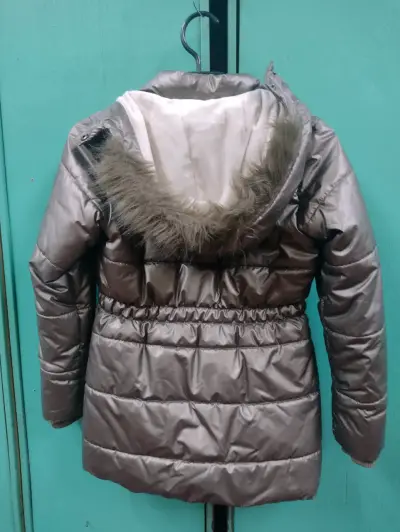 Parka Pierina Girl T10 con capucha de piel - miniatura 3