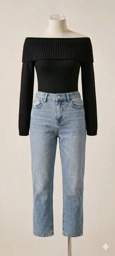 Jeans straight Foster 38 - miniatura 1