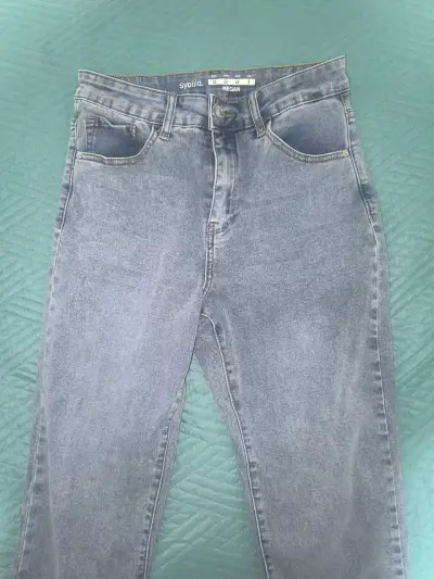 Jeans clásicos azul claro Sybilla - miniatura 2