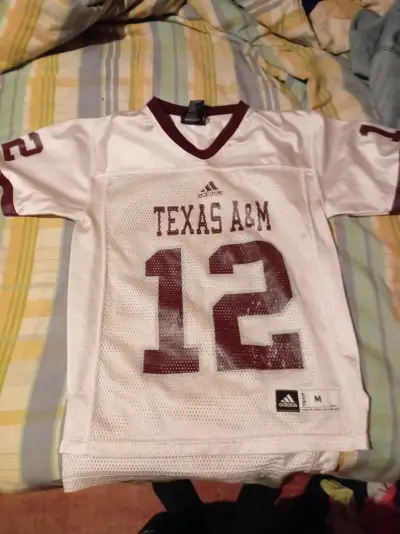 Camiseta deportiva Texas A&M blanca - miniatura 1