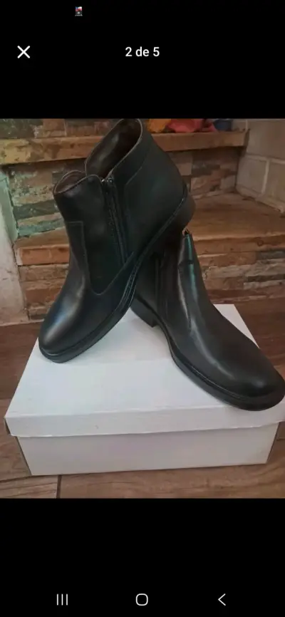 Zapatos formales negros nuevos - miniatura 4