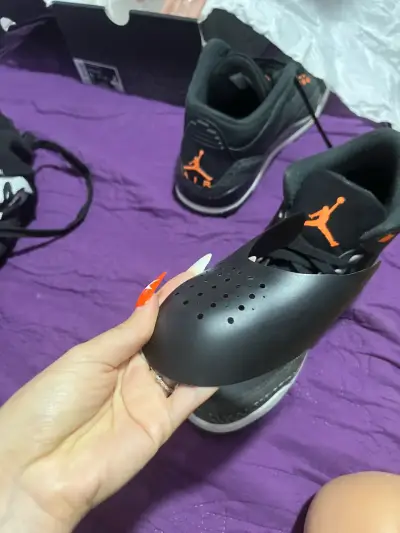 Zapatillas negras Air Jordan 3 retro - miniatura 3