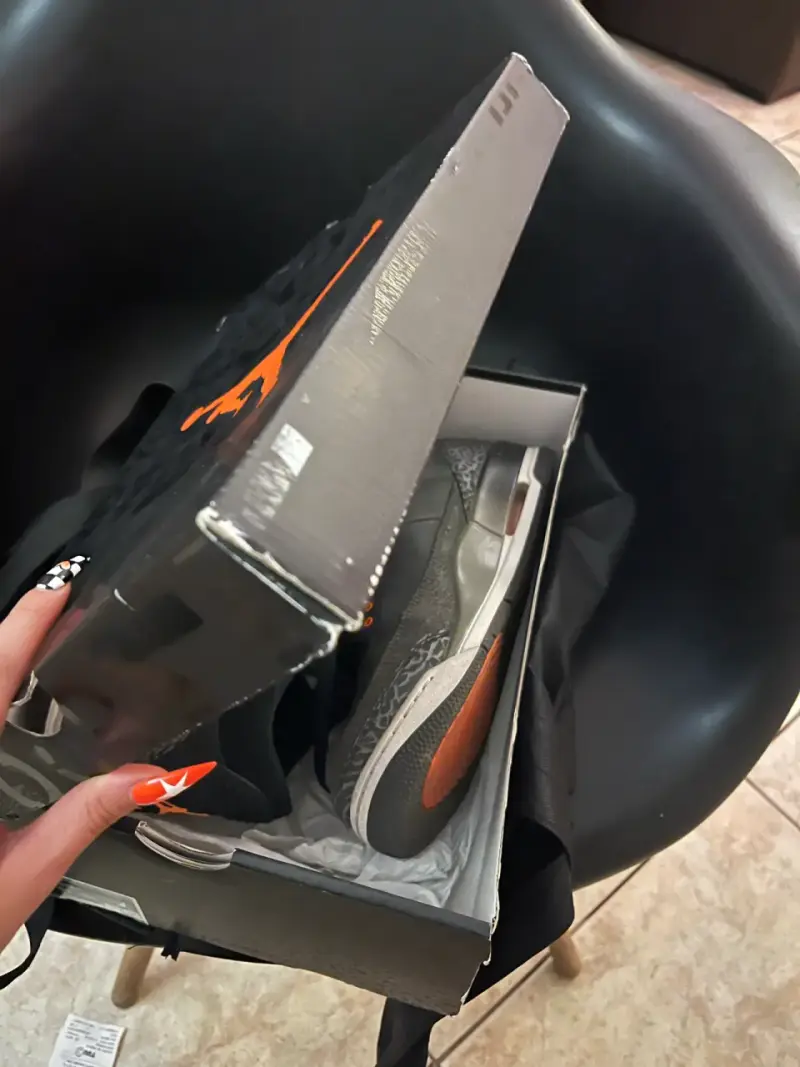 Zapatillas negras Air Jordan 3 retro - 6