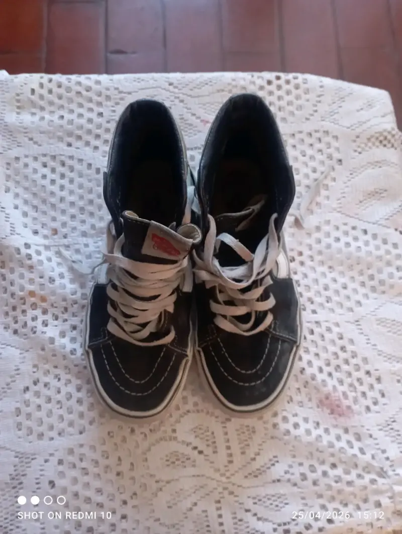 Zapatillas Vans negras usadas - 5