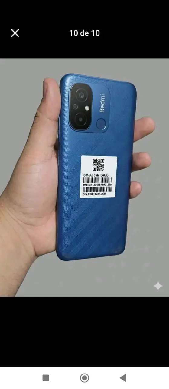 Smartphone redmi 12c - 3