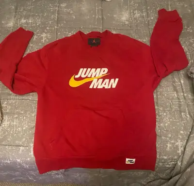 Polerón rojo Jumpman - miniatura 2