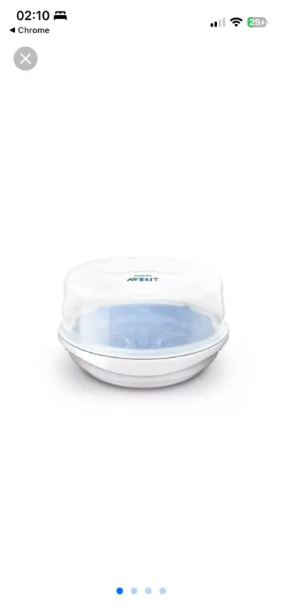 Esterilizador mamaderas avent - miniatura 3