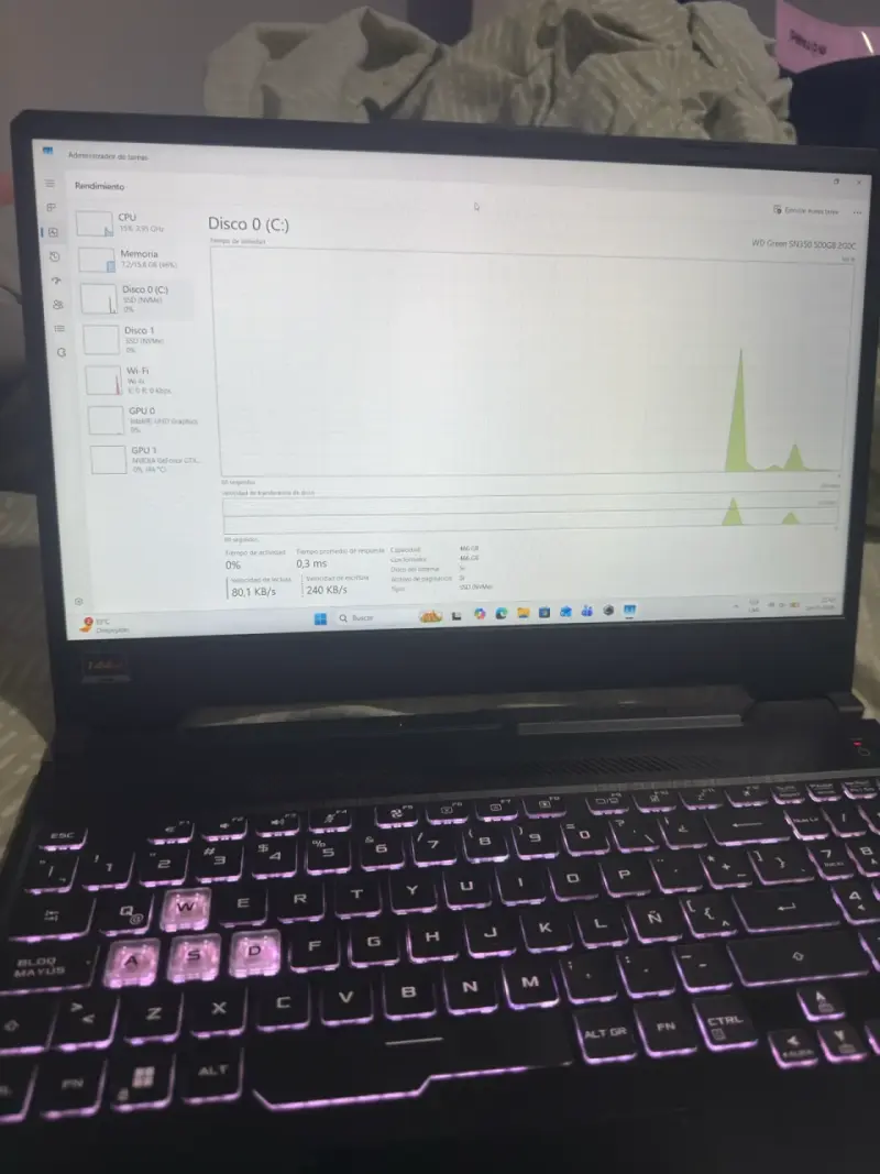 Laptop ASUS f15 Gaming - 2
