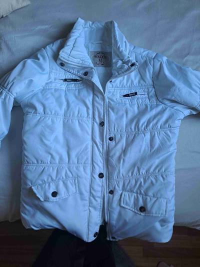 Chaqueta blanca acolchada - miniatura 1