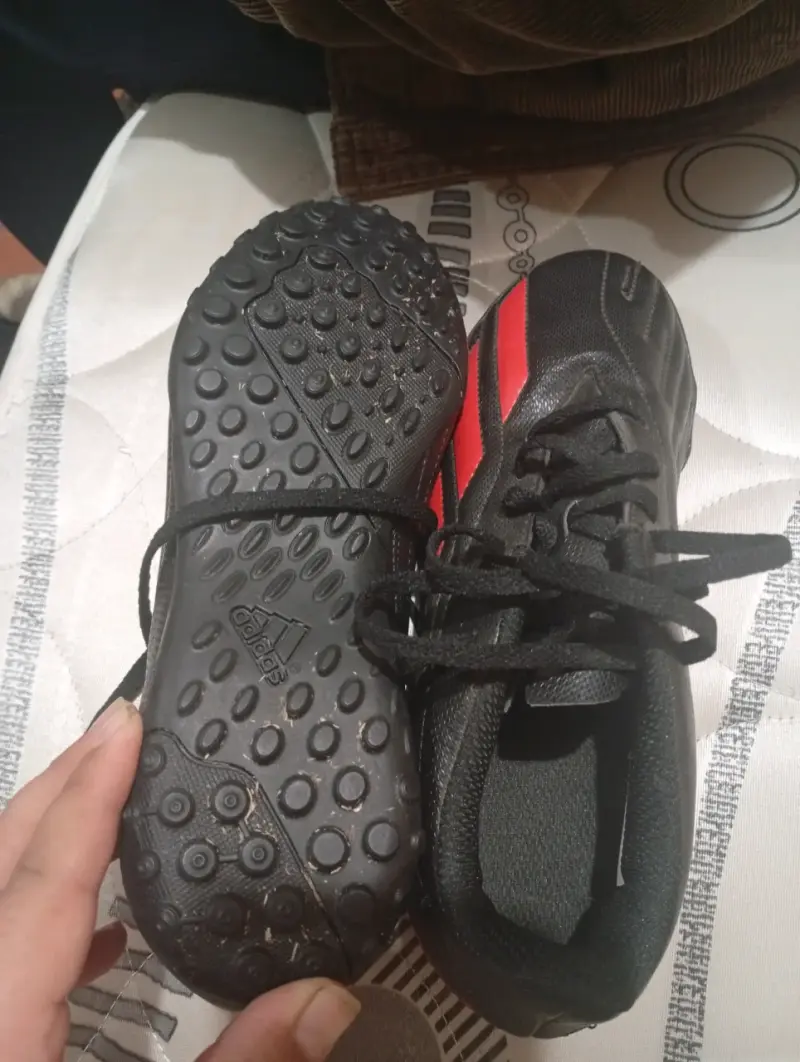Zapatillas fútbol Adidas negras - 2