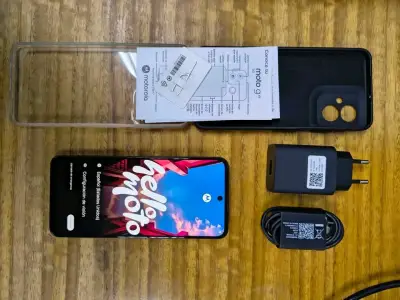 Motorola Moto G 5G con accesorios - miniatura 2