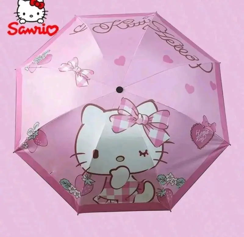 Paraguas rosa sanrio❤️ - 1