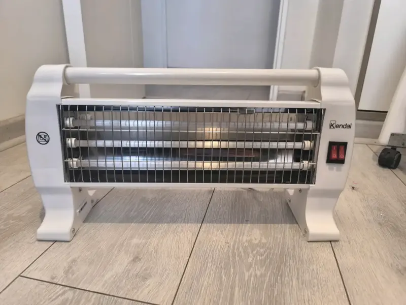 Estufa eléctrica Kendall blanca - 1