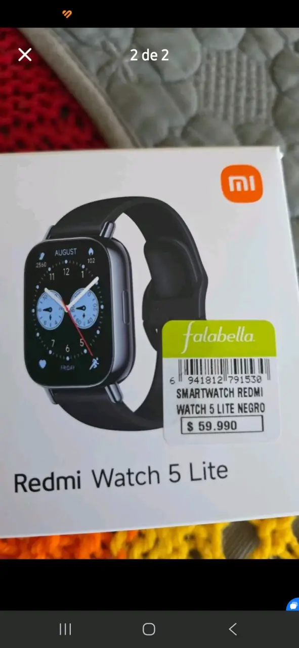 Smartwatch Redmi Watch 5 Lite - 1