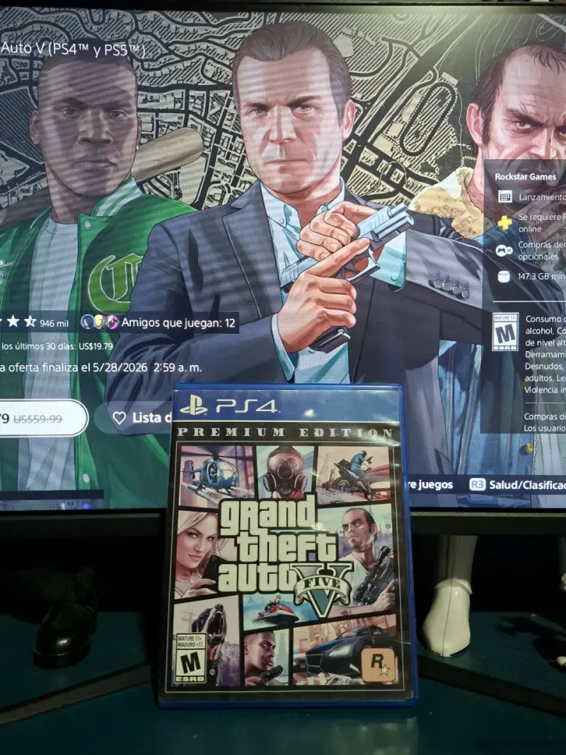 Grand Theft Auto V Premium PS4