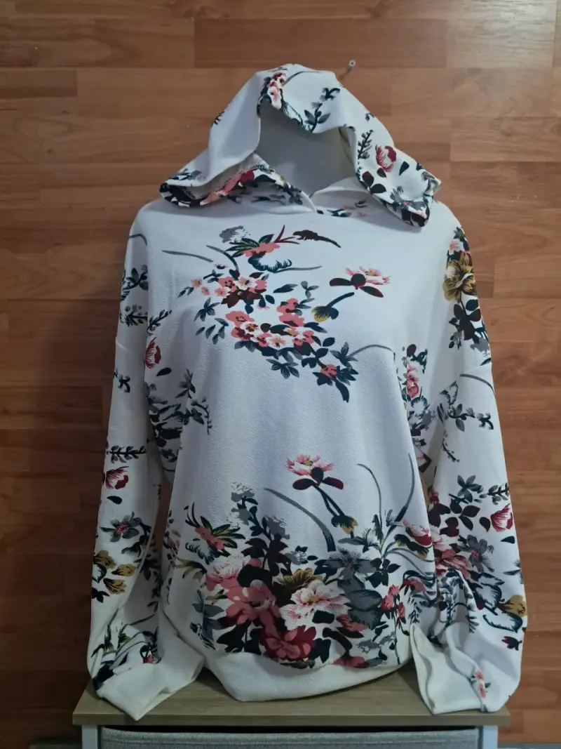 Polerón estampado floral - 1