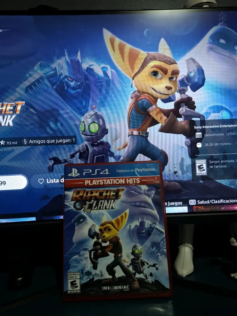 Juego PS4 Ratchet & Clank
