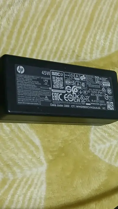 Cargador HP 45W original - miniatura 1