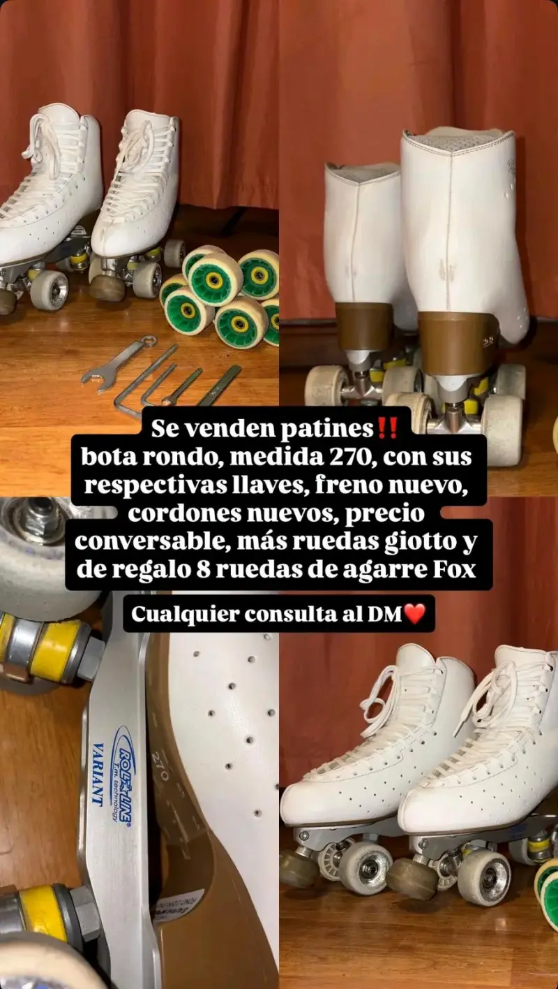 Patines bota Rondo talla 270