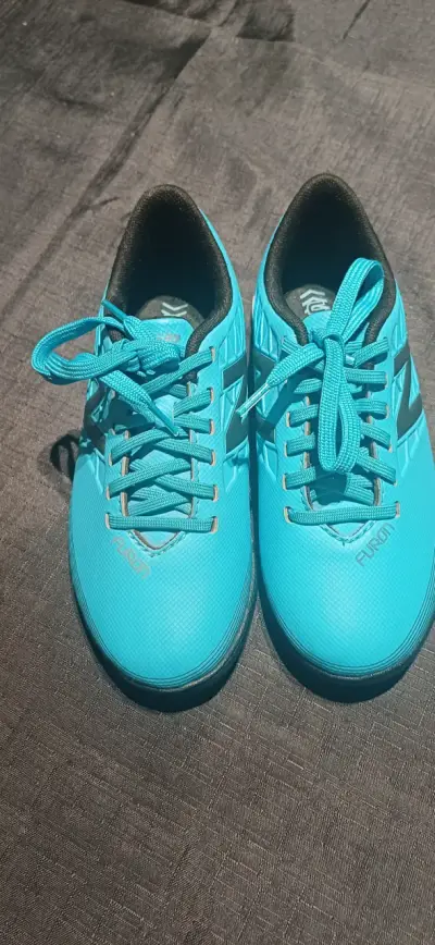 Zapatillas deporte de niño  azul turquesa - miniatura 1