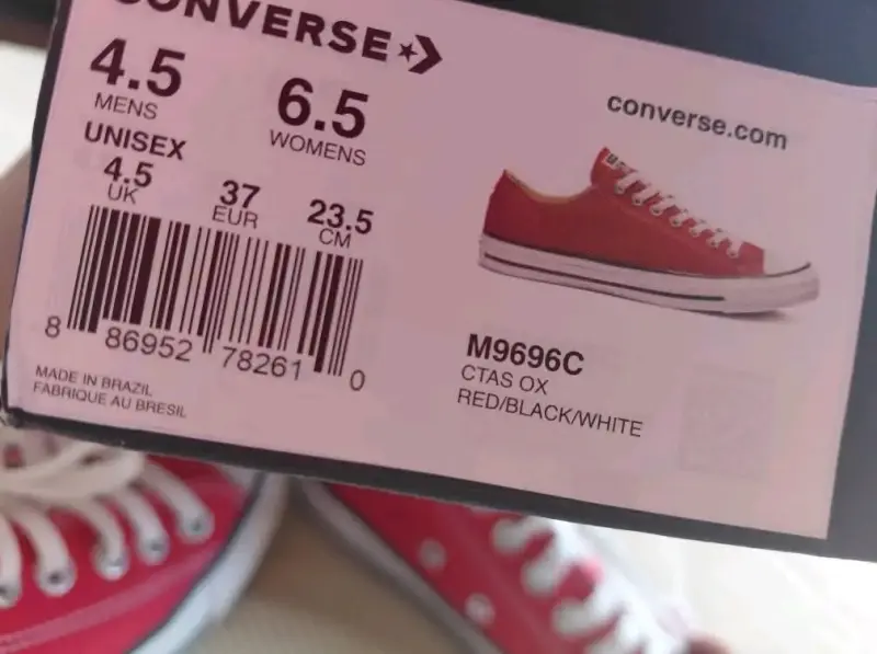 Zapatillas Converse rojas - 2