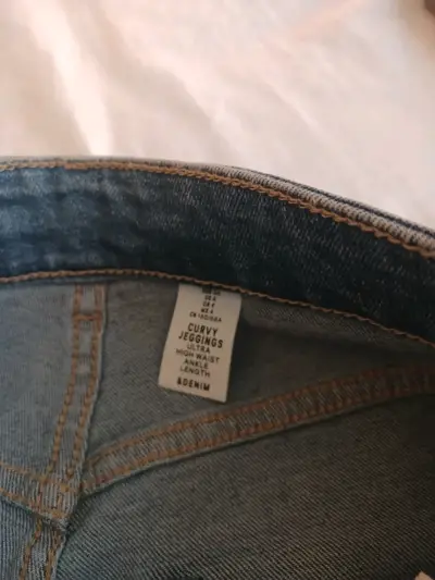 Jeans Dama azul talla 36P H&M - miniatura 5