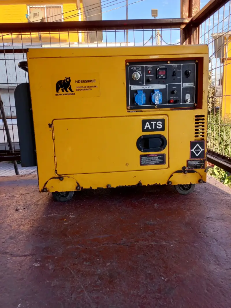 Generador diésel insonorizado HDE6500SE - 1