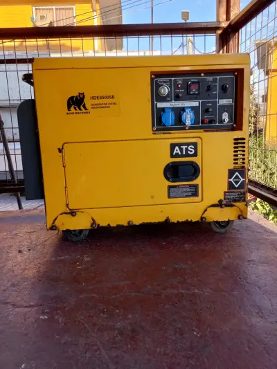 Generador diésel insonorizado HDE6500SE - miniatura 1