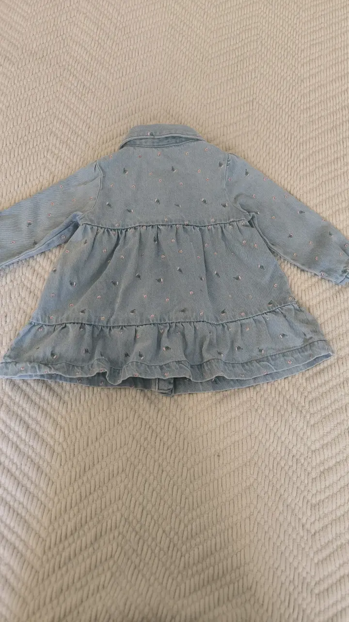 Vestido de mezclilla infantil - 2