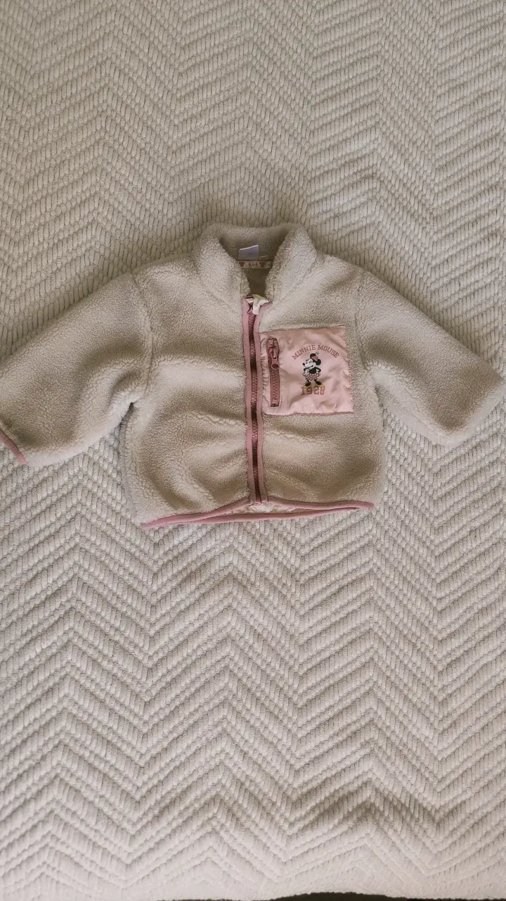 Chaqueta polar bebé Minnie Mouse - 1