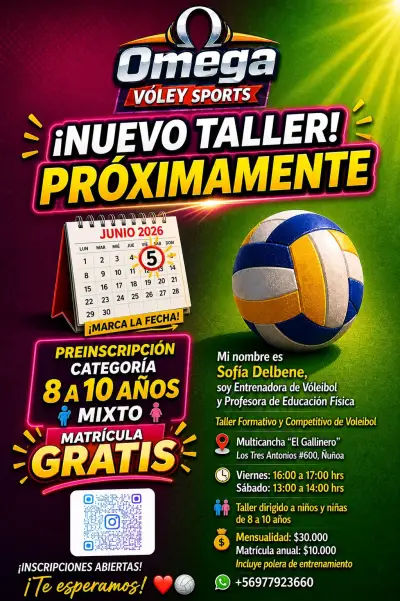 Taller de voleibol Omega - miniatura 2