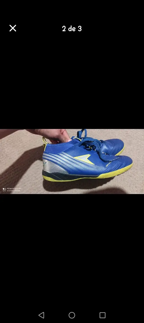 Zapatillas de fútbol número 33 - 2